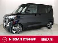 日産 ルークス 660cc 660 ハイウェイスターX 純正大画面ナビ　アラウンドM　展示試乗車