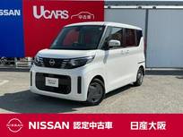 日産 ルークス 660cc 660 X アラウンドビュー　両側オートスライドドア