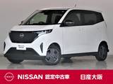 日産 サクラ X 元展示試乗車　禁煙車　ディーラーナビ