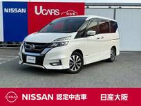 日産 セレナ 2000cc 2.0 ハイウェイスター Vセレクション 後席モニ　前席ヒータ プロパイ アラウンド