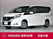 日産 セレナ 2000cc 2.0 ハイウェイスター Vセレクション シートヒーター　日産純正メモリーナビ