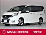 日産 セレナ 2000cc 2.0 ハイウェイスター Vセレクション シートヒーター　日産純正メモリーナビ