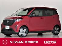 日産 サクラ G 元試乗車　禁煙車　充電ケーブル有
