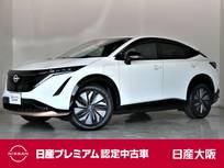 日産 アリア B6 e-4ORCE 4WD 展示試乗車　禁煙車　ケーブル有