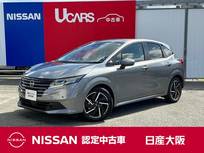 日産 ノート 1200cc 1.2 X 9インチナビ　バックカメラ