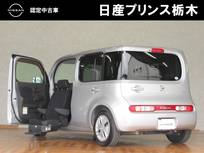 日産 キューブ 1500cc 1.5 15X アンシャンテ 助手席スライドアップシート パイオニア製ナビ(AVIC-RZ300)