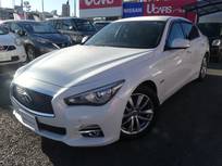 日産 スカイライン 3500cc 3.5 350GT ハイブリッド タイプP 黒本革シート　アラウンドモニター