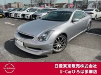 日産 スカイラインクーペ 3500cc 3.5 350GT プレミアム 6MT車　社外エアロ　スポーツマフラー