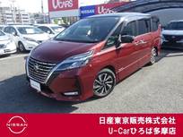 日産 セレナ 2000cc 2.0 ハイウェイスター V 屋根黒　プロパイロット　純正デカナビ