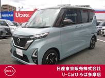 日産 ルークス 660cc 660 ハイウェイスターX デカナビ　アラウンドモニター