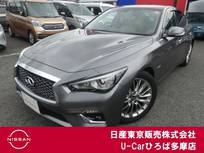 日産 スカイライン 3500cc 3.5 350GT ハイブリッド タイプP 本革シート　シートヒーター　アラウンド