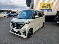 日産 ルークス 660cc 660 ハイウェイスターX 日産純正メモリ-ナビ　フルセグTV