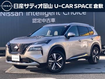 エクストレイル 1.5 G e-4ORCE 4WD 元当社試乗車　純正メーカー12.3インチナビ