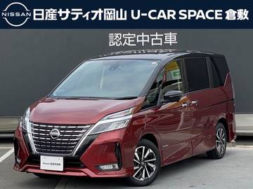 2.0 ハイウェイスター V 純正10インチナビ　後席モニター