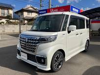 スズキ スペーシア 660cc 660 カスタム ハイブリッド XSターボ 純正ナビ/全方位モニター/社外ドラレコ/ETC