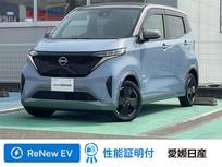 日産 サクラ X 日産純正OPナビ(MJ321D-L)　前後ドラレコ