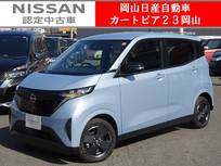 日産 サクラ X 元社用車　9型純正メモリーナビ&全方位M