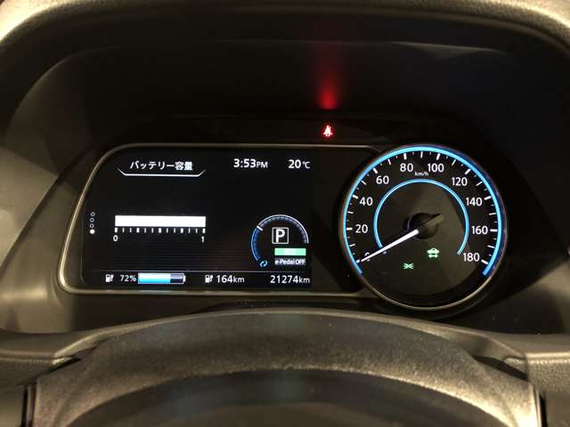 【B】動作OK 日産純正 ファインビジョン スピードメーター C25 NC25 セレナ 4WD ODO表示138，308km