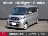 日産 ルークス 660cc 660 X ドラレコ・移動物検知全周囲カメラ・CDチュ