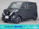 日産 ルークス 660cc 660 ハイウェイスターX 前後ドラレコ アラウンドビューモニター Bl