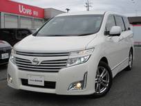 日産 エルグランド 2500cc 2.5 250ハイウェイスター ブラックレザー 両側オートスライド 後席モニター 車検整備