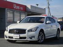 日産 フーガハイブリッド 3500cc 3.5 VIP 黒本革 パワーシート&エアコン 車検整備