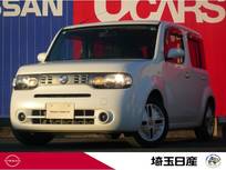 日産 キューブ 1500cc 1.5 15X インテリジェントキー　純正メモリーナビ