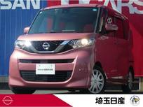 日産 ルークス 660cc 660 X メモリーナビ　社外前後ドライブレコーダー