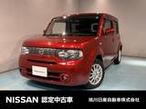 日産 キューブ 1500cc 1.5 15X FOUR Vセレクション 4WD メモリーナビ　スタッドレスタイヤ