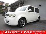 日産 キューブ 1500cc 1.5 15X インディゴ ＋プラズマ 純正ナビ&スマートキー&ETC&アルミホイ