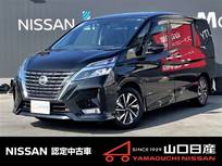 日産 セレナ 2000cc 2.0 ハイウェイスター V 禁煙車　純正10インチメモリーナビ　両側電