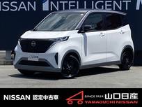 日産 サクラ X 90周年記念車 元社用車　純正メモリーナビ　ETC