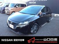 日産 ノート 1200cc 1.2 X 衝突軽減ブレーキ　メモリーナビ