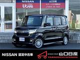 ホンダ N-BOX 660cc カスタム 660 L ターボ 禁煙車・ワンオーナー・純正ナビ・クルーズ