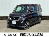 日産 ルークス 660cc 660 ハイウェイスターGターボ 4WD ターボ　4WD　純正メモリーナビ　AVM　MOD