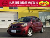 日産 マーチ 1200cc 1.2 X FOUR 4WD 純正メモリーナビ　エンジンスターター