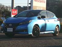 日産 リーフ e+ G 試乗車アップ　コネクトナビ　本革シート