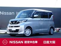 日産 ルークス 660cc 660 X 左側HFオートスライド　メモリーナビ