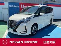 日産 セレナ 1200cc 1.2 e-POWER ハイウェイスター V 防水シート　純正後席モニター
