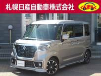 スズキ スペーシア 660cc 660 カスタム ハイブリッド XSターボ 4WD 純正ナビゲーション　全方位モニター