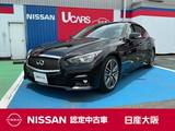 日産 スカイライン 3500cc 3.5 350GT ハイブリッド タイプSP 本革シート　純正セキュリティー