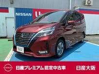 日産 セレナ 1200cc 1.2 e-POWER ハイウェイスター V 純正ブルーレイ再生&Bluetooth付ナビゲー