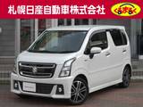スズキ ワゴンR 660cc 660 スティングレー ハイブリッド T 4WD 社外メモリーナビゲーション　バックカメラ