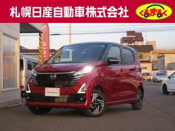 660 ハイウェイスターX 4WD 試乗車アップ　アラウンドビューモニター