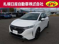 日産 ノートオーラ 1200cc 1.2 G FOUR レザーエディション 4WD レザーシート　メーカーナビ
