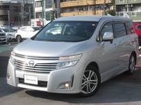 日産 エルグランド 2500cc 2.5 250ハイウェイスター アンシャンテ ステップタイプ カロッツエリア楽ナビ　後席モニター