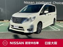 日産 セレナ 2000cc 2.0 ハイウェイスター Vセレクション+SafetyII S-HYBRID ワンオーナー　8インチナビ