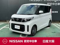 日産 ルークス 660cc 660 X 元試乗車　ナビ　ドラレコ