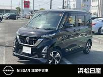 日産 ルークス 660cc 660 ハイウェイスターGターボ 4WD 日産純正ナビ　ドライブレコーダー　ETC
