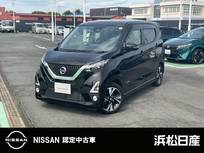 日産 デイズ 660cc 660 ハイウェイスターGターボ 日産純正ナビ　ドライブレコーダー　ETC